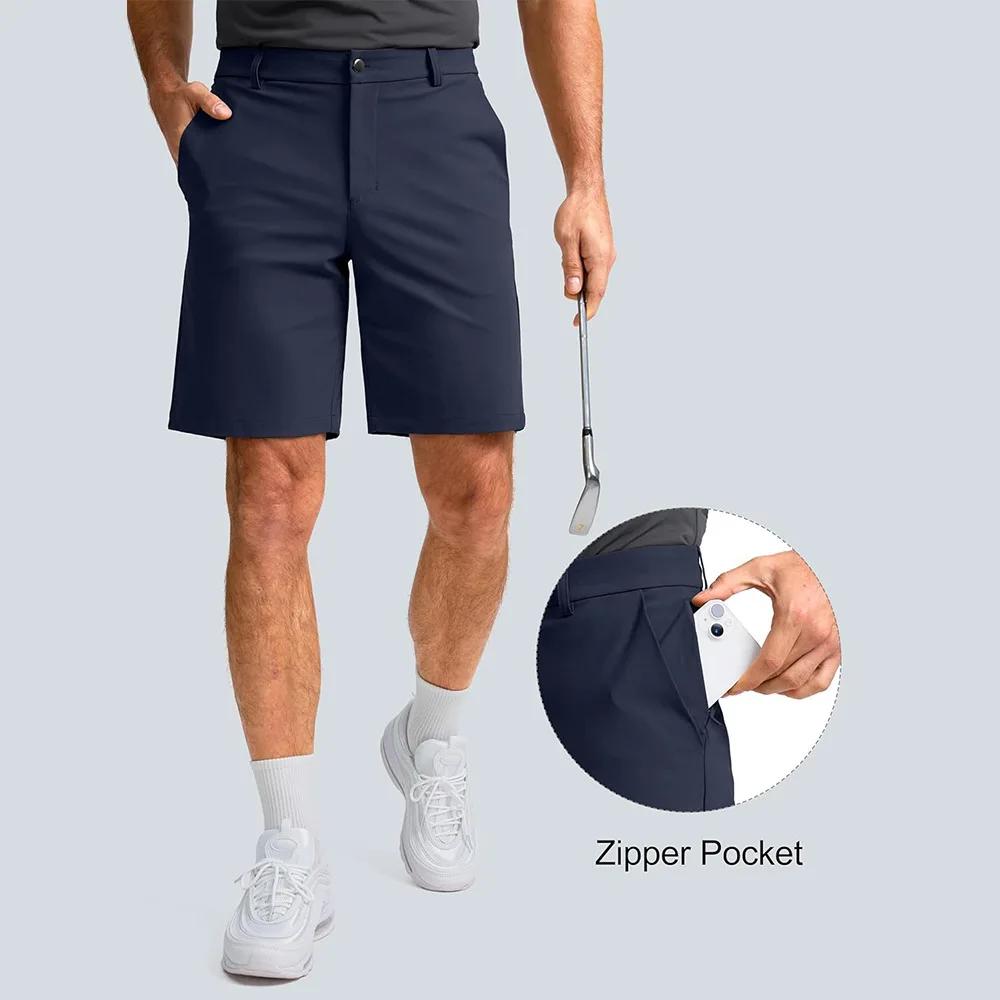 Golf-Stretch-Shorts für Herren, lässige Arbeitsshorts, Sommer, atmungsaktiv, zum Joggen, Klettern, Sport-Shorts, dünn, modisch, vielseitige Shorts – Detail 11