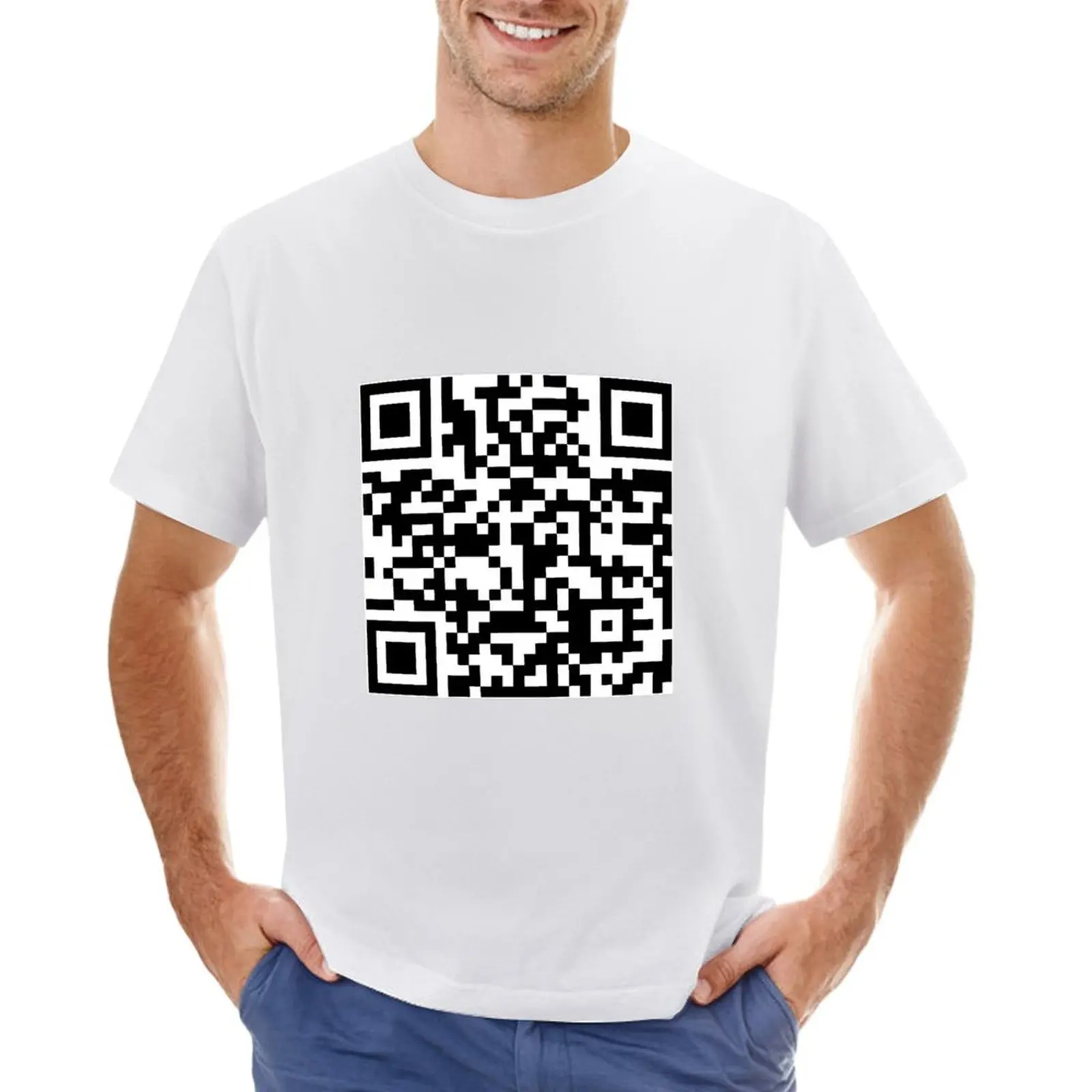 Darude Sandstorm QR Code T-shirt blacks plain for a boy sweat mens graphic t-shirts funny