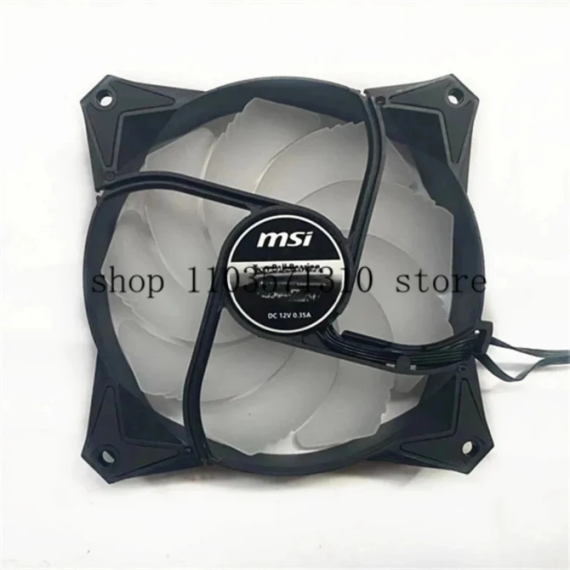 RGB APA1225M12 fan PWM range of 1500-2500 RPM FOR MSI MAG CORELIQUID 240R 360R whispering noise Frost integrated CPU Water fan