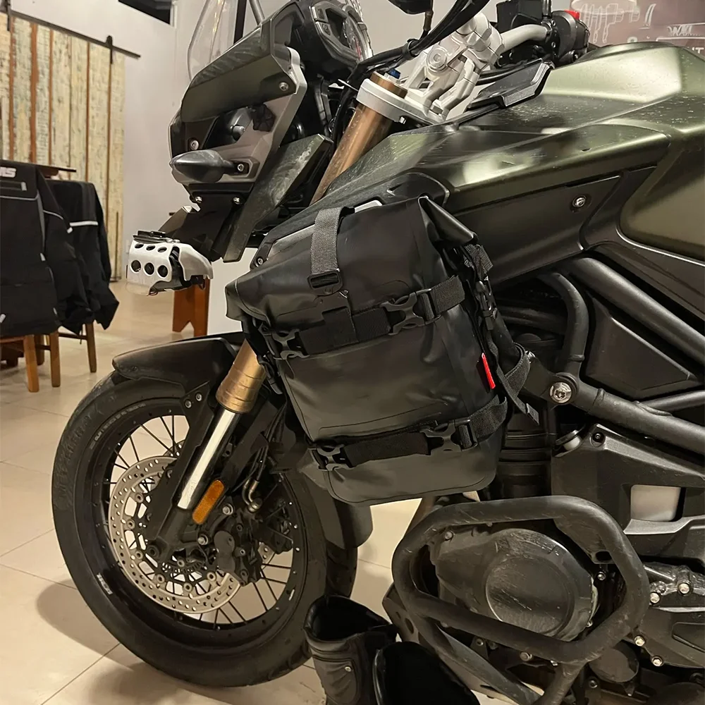 For Triumph Tiger 660 800 850 900 1050 1200 Accessories Frame Crash Bars Bags Waterproof Tool Storage Travel Luggage Saddle Bag
