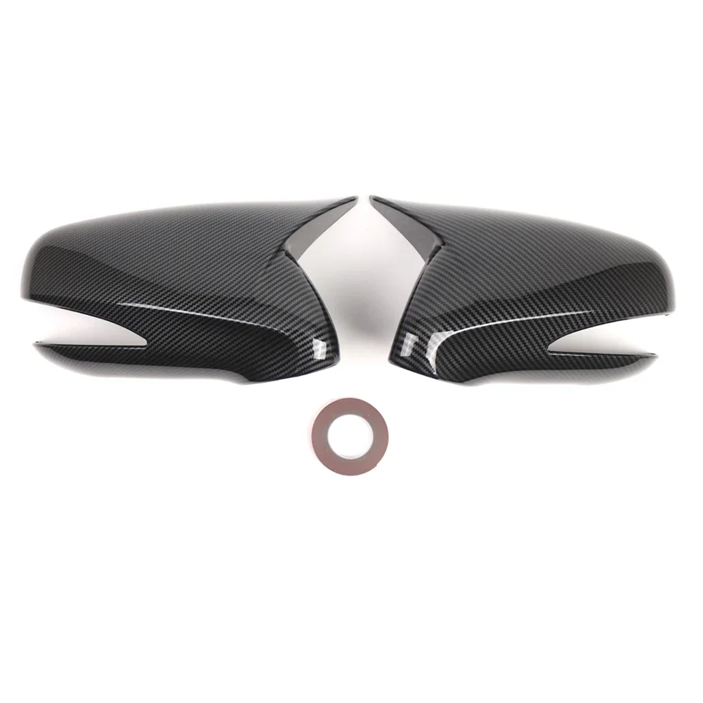 

Black Mirror Housing ABS Mirror Cap Non-deformable Design Car Exterior Mirror Housing Housing Black Automotive Replacement Part