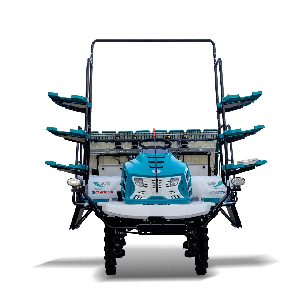 Good Price ride type rice paddy transplanter planting machine 8 rows price rice planter seeder planting machine