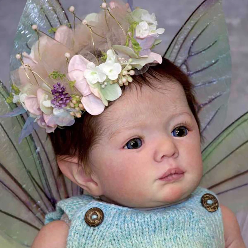 

20inch Reborn Doll Kit ELF-FEE Unfinished Unpainted Fair Elf Doll Parts with Cloth body