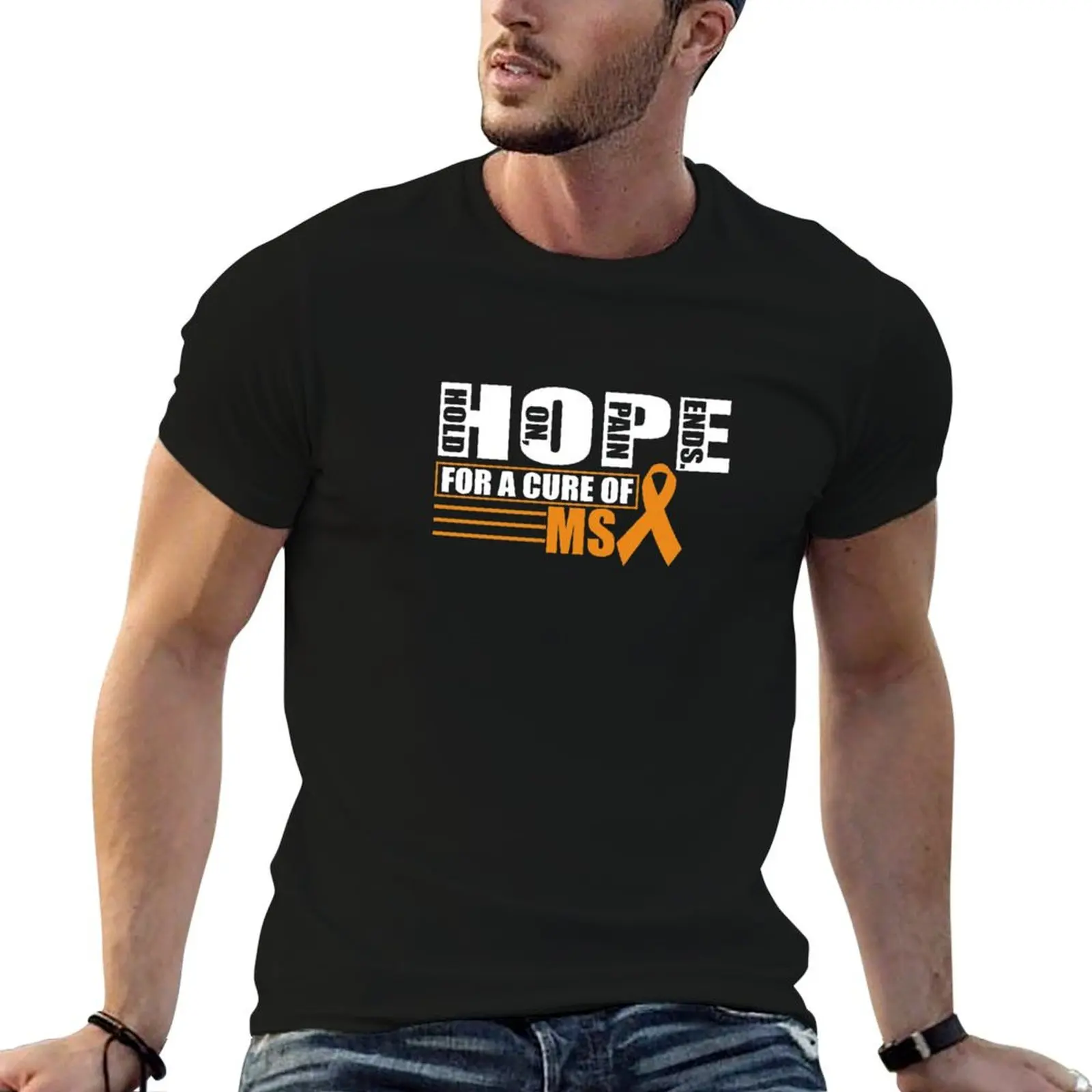 

Hope For A Cure Of Multiple Sclerosis T-Shirt graphic t shirts for man t shirts designer T-Shirt