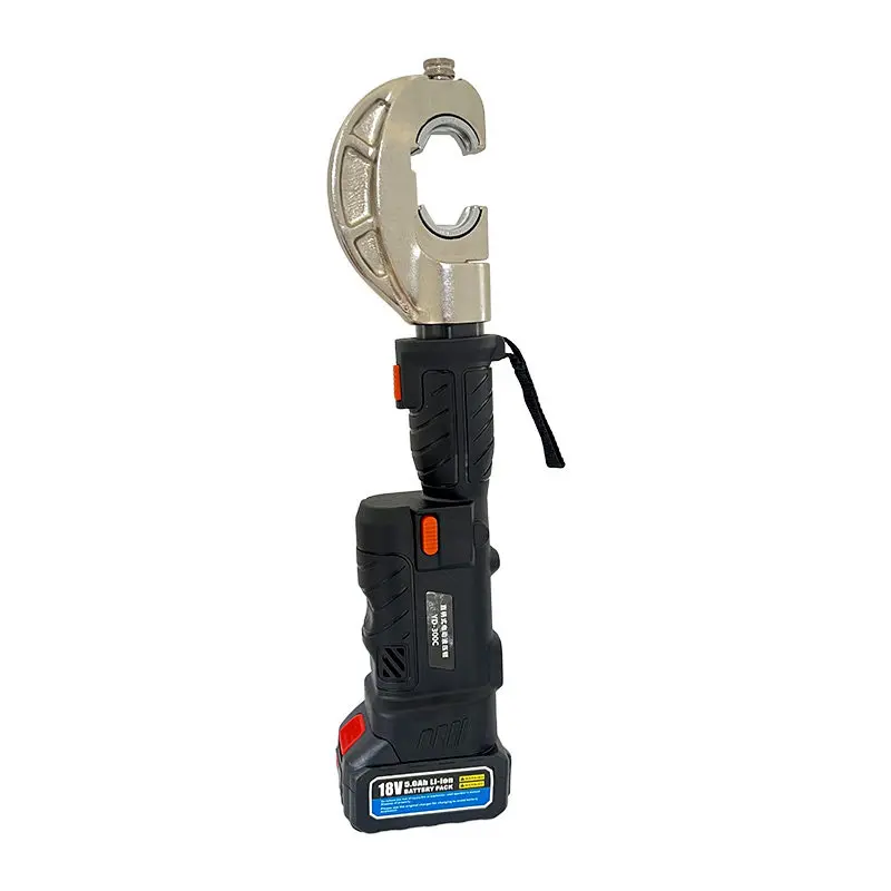 Straight Shank Electric Hydraulic Pliers Rechargeable Crimping Pliers Lithium Electric Crimping Pliers Copper Aluminum Nose