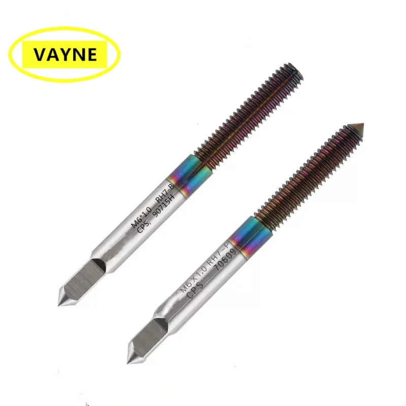 VAYNE HSSE メトリックおよびファインフォーミングタップ TC50 M1.6M2M3M5M6M8M10M12M14M16 X0.125 0.2 0.3 0.35 1 2 1.25 1.75 0.6 マシンタップ