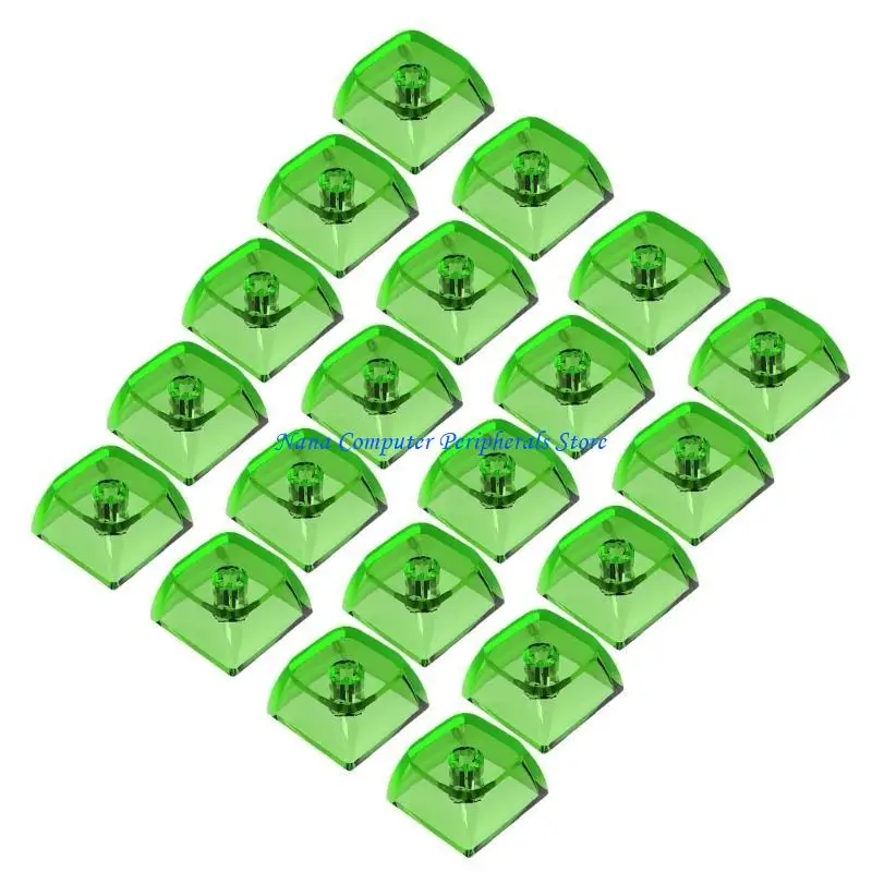 F68C trasparenti 1u keycaps retroilluminato vuoto xda altezza per switch contenuto MX