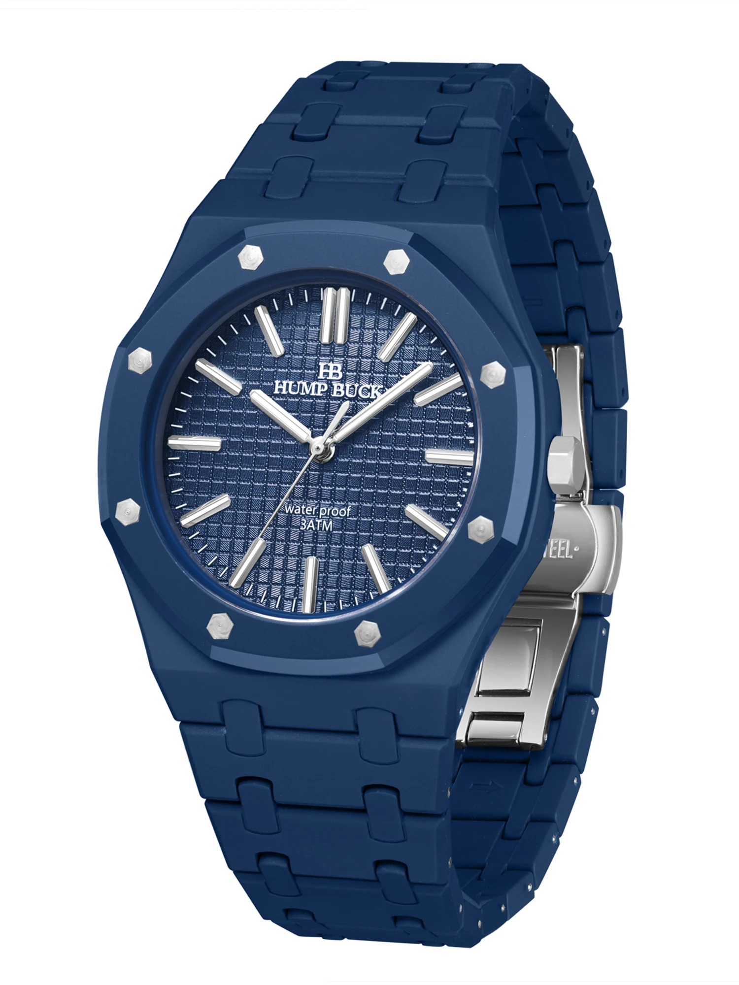 HUMPBUCK Watch Fashion Casual Business Quartz Light Waterproof Sport Masculino Men's Wristwatch New Design Running