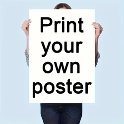 Personalized Custom Canvas Prints Photo Custom Poster for Family Life Pets anime Birthdays Weddings Scenery Home Decor Gifts