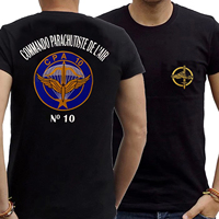 French Army CPA 10 Air Paratrooper Commando T-Shirt New 100% Cotton Short Sleeve O-Neck Casual Mens T-shirt Ins Y2k Hot Sell