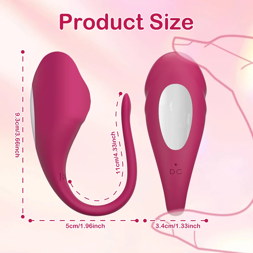 APP Control Vibrating Love Egg Women Panties Vibrator Wearable Vagina G-Spot Stimulator Adult Interaction Sex Toy for Couples view 5