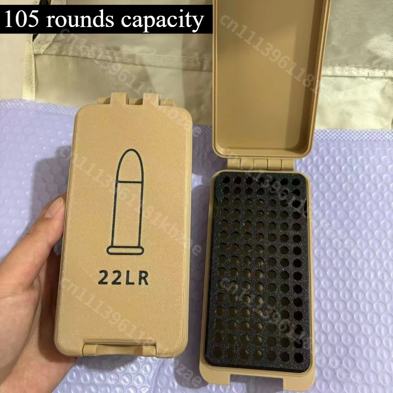 Just An Empty Box，3D Printing 22LR Bullet Storage Box,  Enthusiast Collection Craft Ornament