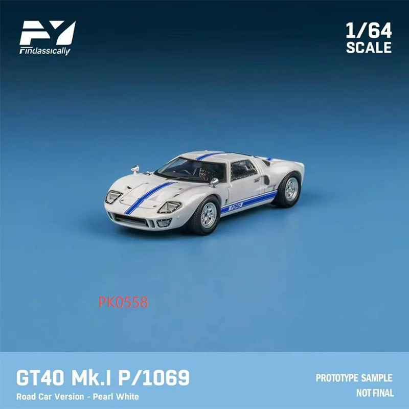 

Коллекционная модель автомобиля Ford GT40 MK1 1069 в масштабе 1:64 из сплава, статическая, для демонстрации, сувенир, подарок, украшение