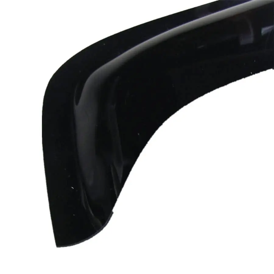 92x14 سنتيمتر الدخان الداكن فتحة سقف السيارة قناع القمر سقف المطر الحرس الرياح منحرف #4