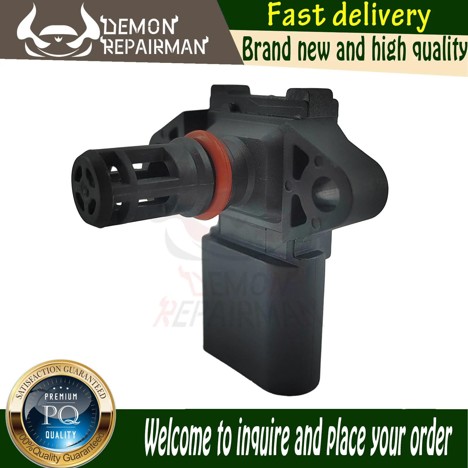 NEW Intake Manifold Pressure Sensor MAP 5WK9693Z 03D906051A Compatible with VW Golf MK3 MK4 Vento Bora Polo Seat Ibiza Cordoba