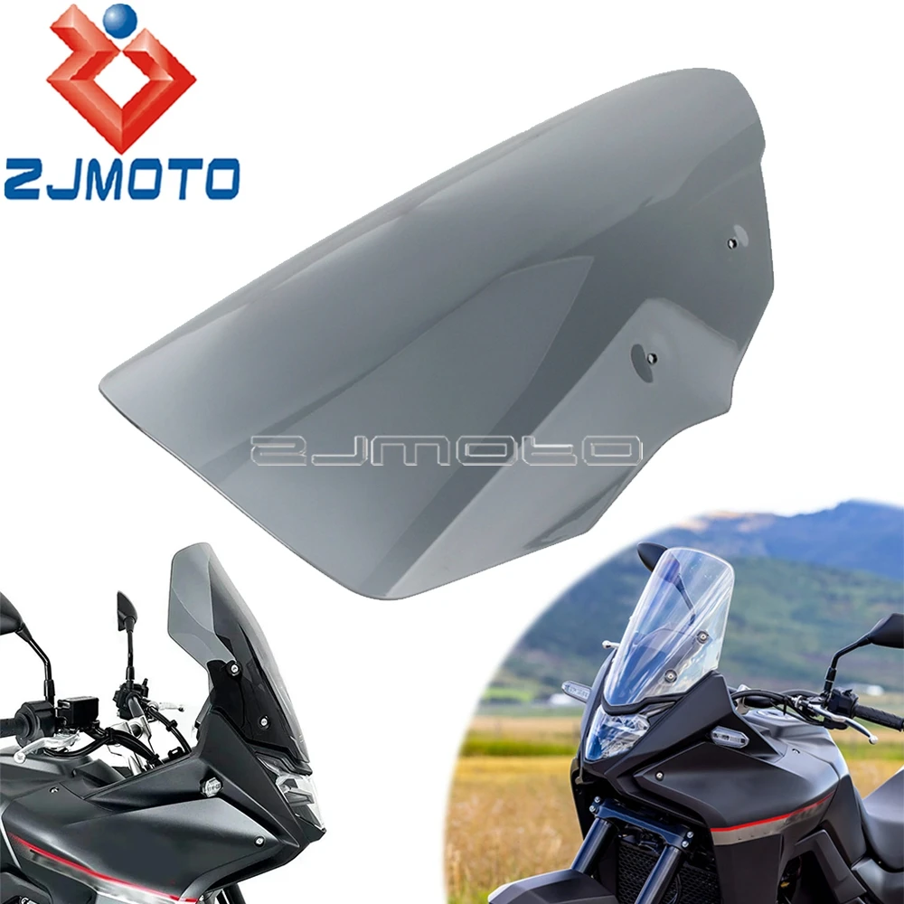 Motorcycle Windshield Spoiler For Honda XL750 Transalp 2023 2024 XL 750 TRANSALP Accessories Windscreen Airflow Deflector Screen