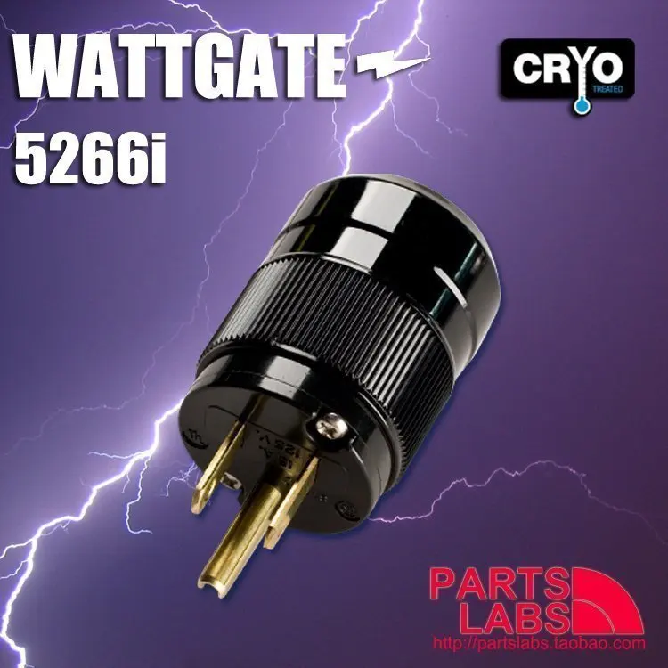 Original US WATTGATE 5266i+320i American Power Plug & IEC Connector