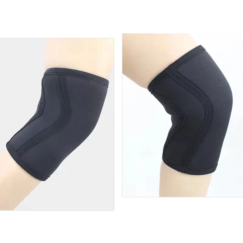 Squat 7mm Knee Sleeves Pad Support Men Women Gym Sports Compression Neoprene Knee Protector For CrossFit Weightlifting