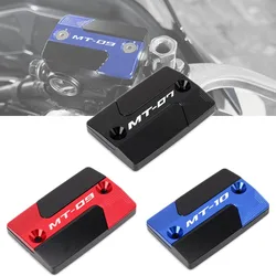 Motorcycle CNC Front Brake Reservoir Fluid Tank Oil Cup Cover For MT07 MT-07 MT09 MT-09 MT10 MT-10