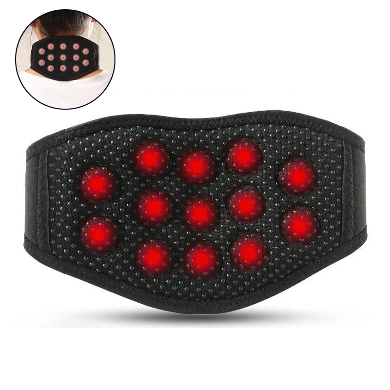 7/9/13 قطعة المغناطيسي الذاتي التدفئة الرقبة هدفين التورمالين العلاج بالأشعة تحت الحمراء لتخفيف الآلام حماية عنق الرحم الرقبة حزام داعم الرقبة #2