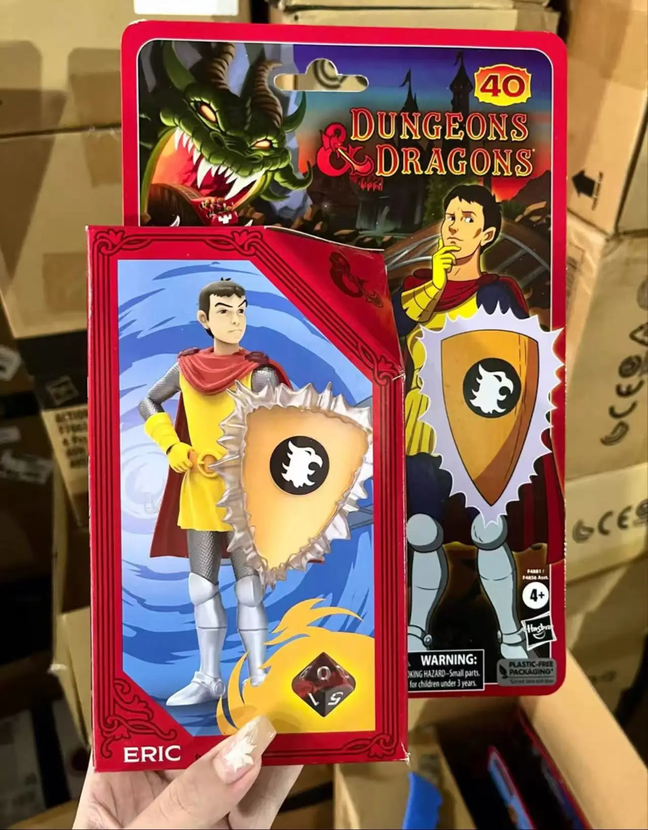 

Hasbro Dungeons and Dragons Classic Cartoon Series Eric 6-inch Movable Figure Model