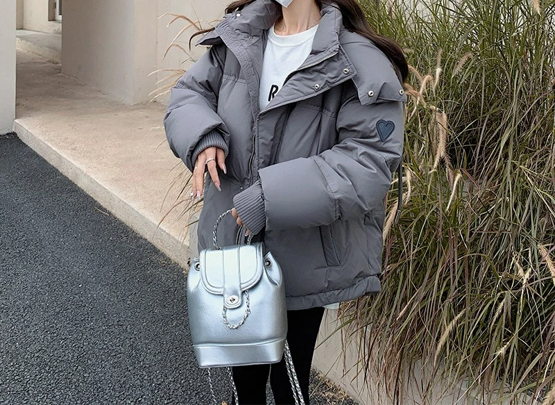 Down Cotton-padded Clothes Women's Short 2026 New Loose Student Winter Cotton-padded Clothes