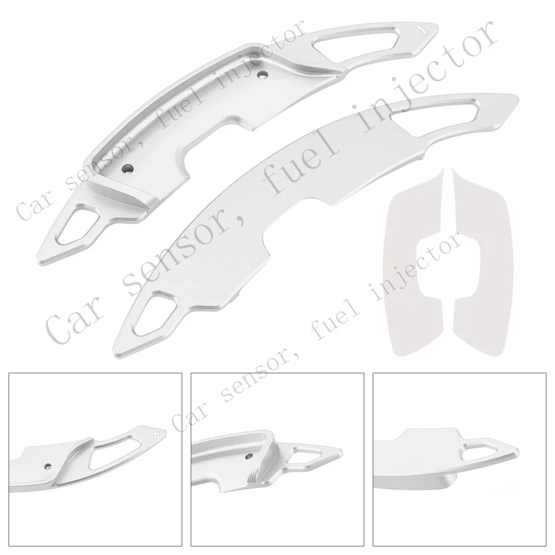 Q+ Steering Wheel Paddle Shifter Extension For Lexus RX NX Aluminium Silver FW