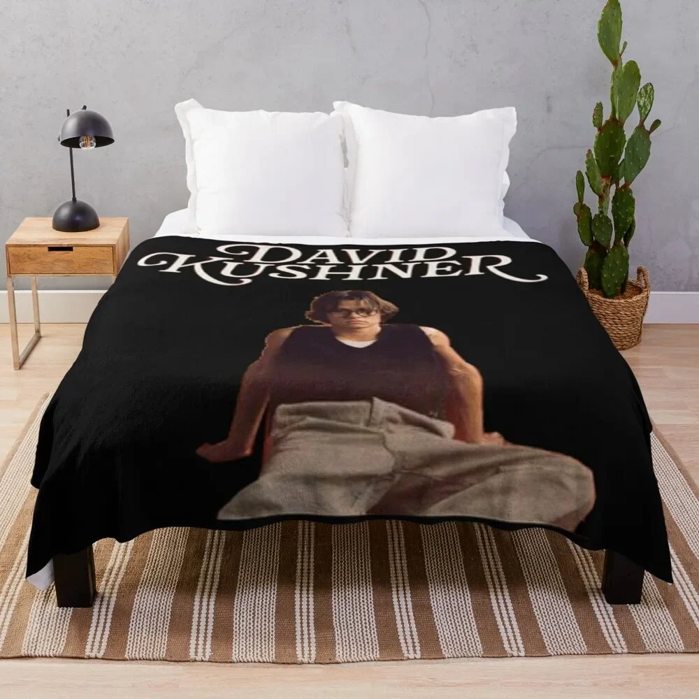 

david kushner tour Throw Blanket heavy to sleep blankets and throws Tourist Blankets