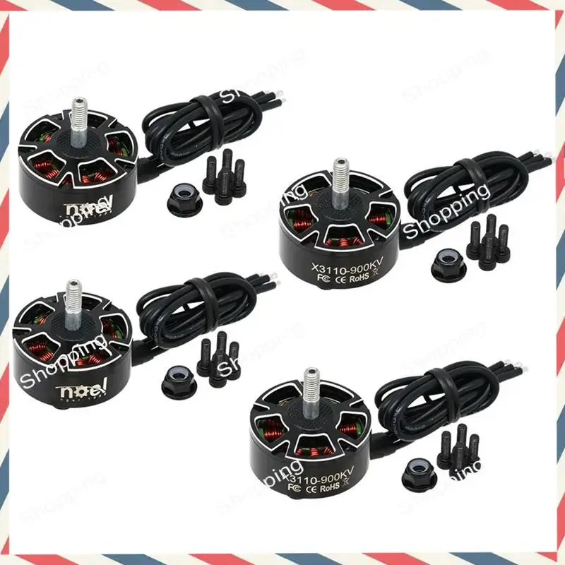 

M20K 4PCS X3110 Brushless Motor 900KV 4-6S FPV Motor For FPV RC Racing Drone Accessories DIY