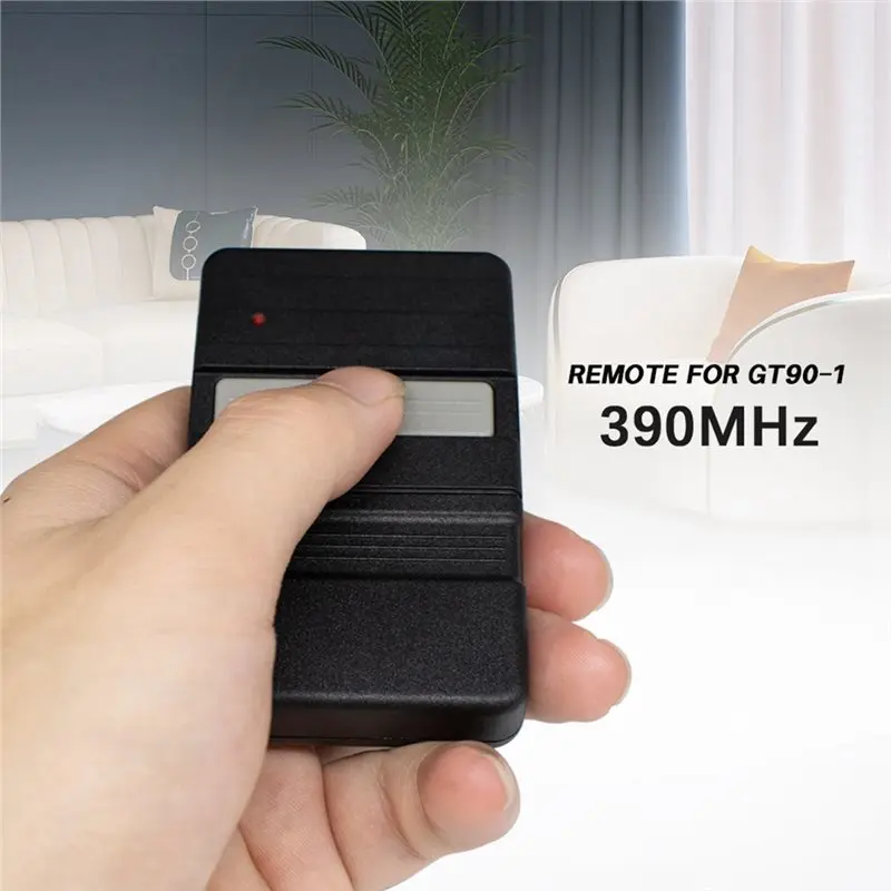[ABFI!】 For Overhead Door Code Switch 9/12 Dip Switch Garage Door Opener Remote 390Mhz Replacement GT912 GT90-1