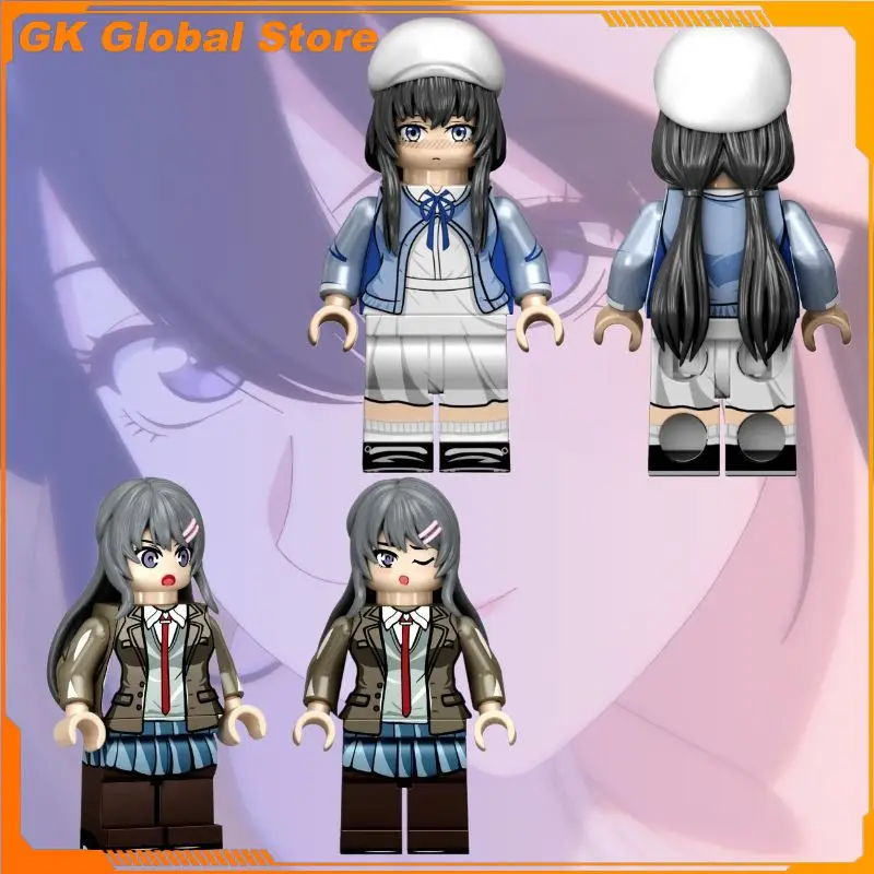 

Аниме-фигурка «Девушка на этаже внизу» 5 см, периферийная модель из ПВХ, красивая девушка, сборный конструктор, украшение, подарок, игрушка