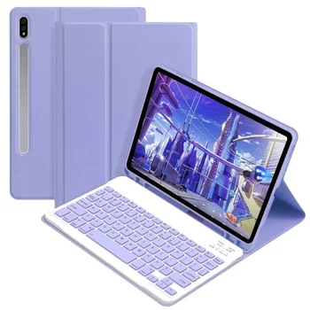 For Samsung Galaxy Tab A9 Plus 11 A8 10.5 Case Detachable Keyboard Galaxy Tab S10 S9 FE 10.9 S7 S8 11 FE PLUS 12.4 S6 Lite 10.4