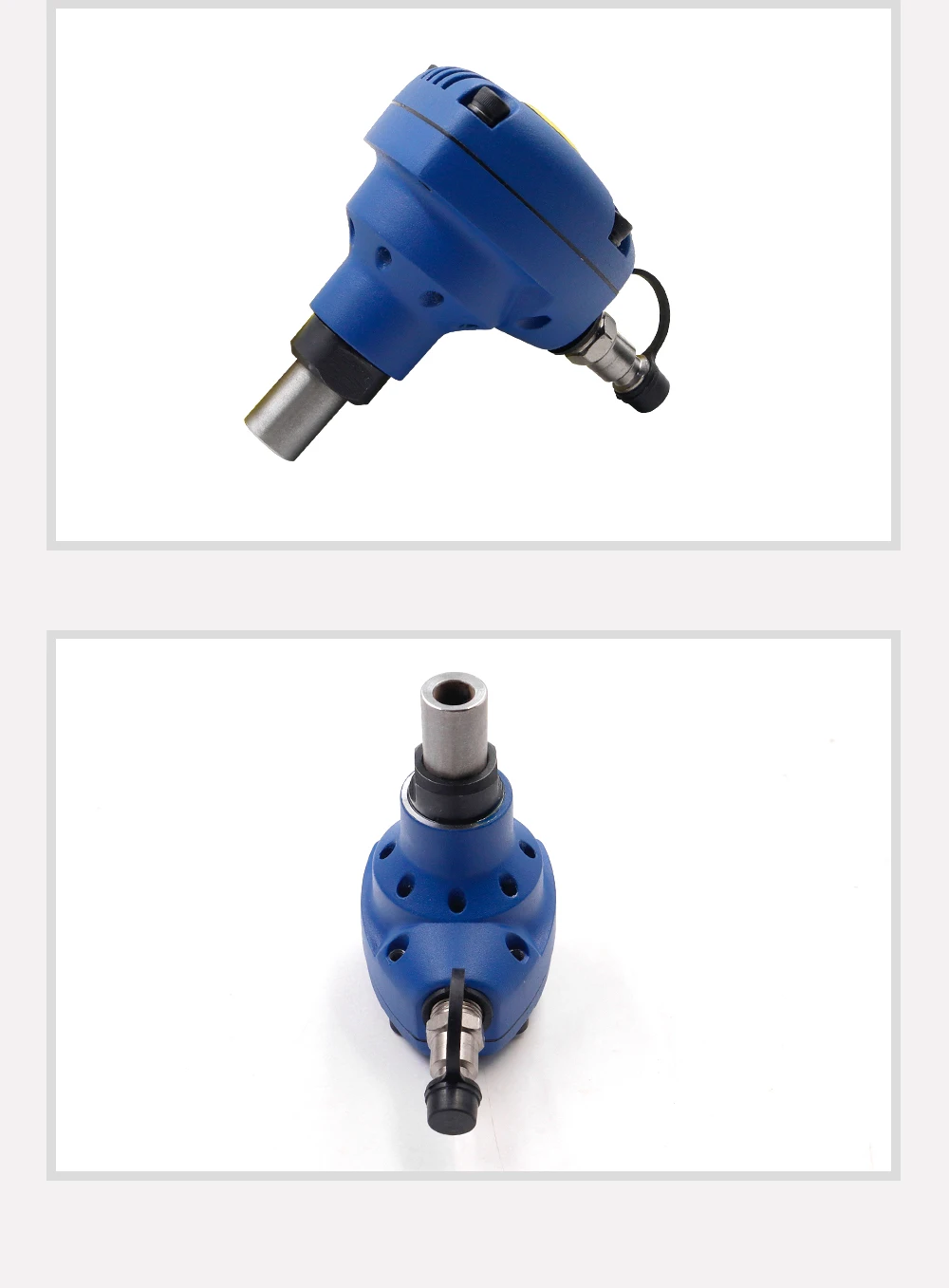 MINI Druckluft-Nagler für Stahlnägel, 90MM Pneumatischer Nagelhammer, Ergonomisches Spezialwerkzeug für Holzarbeiten – Detail 9