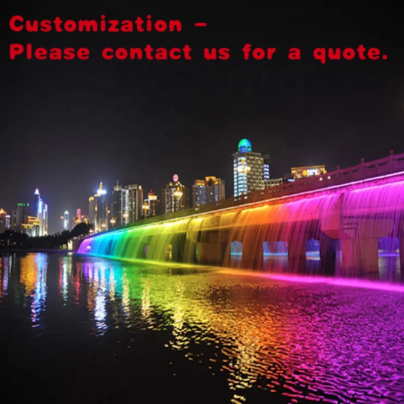 

Custom.Fenlin Открытый водопад из нержавеющей стали Фонтан Сад Функция Занавес Отель Пейзаж Дизайн