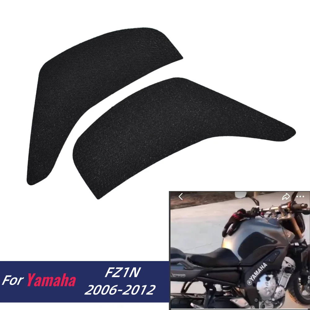 FZ1N Tank Traction Side Pad Gas Fuel Knee Grip Decal For Yamaha FZ 1N 2006-2012 Motorcycle Stickers Accessories