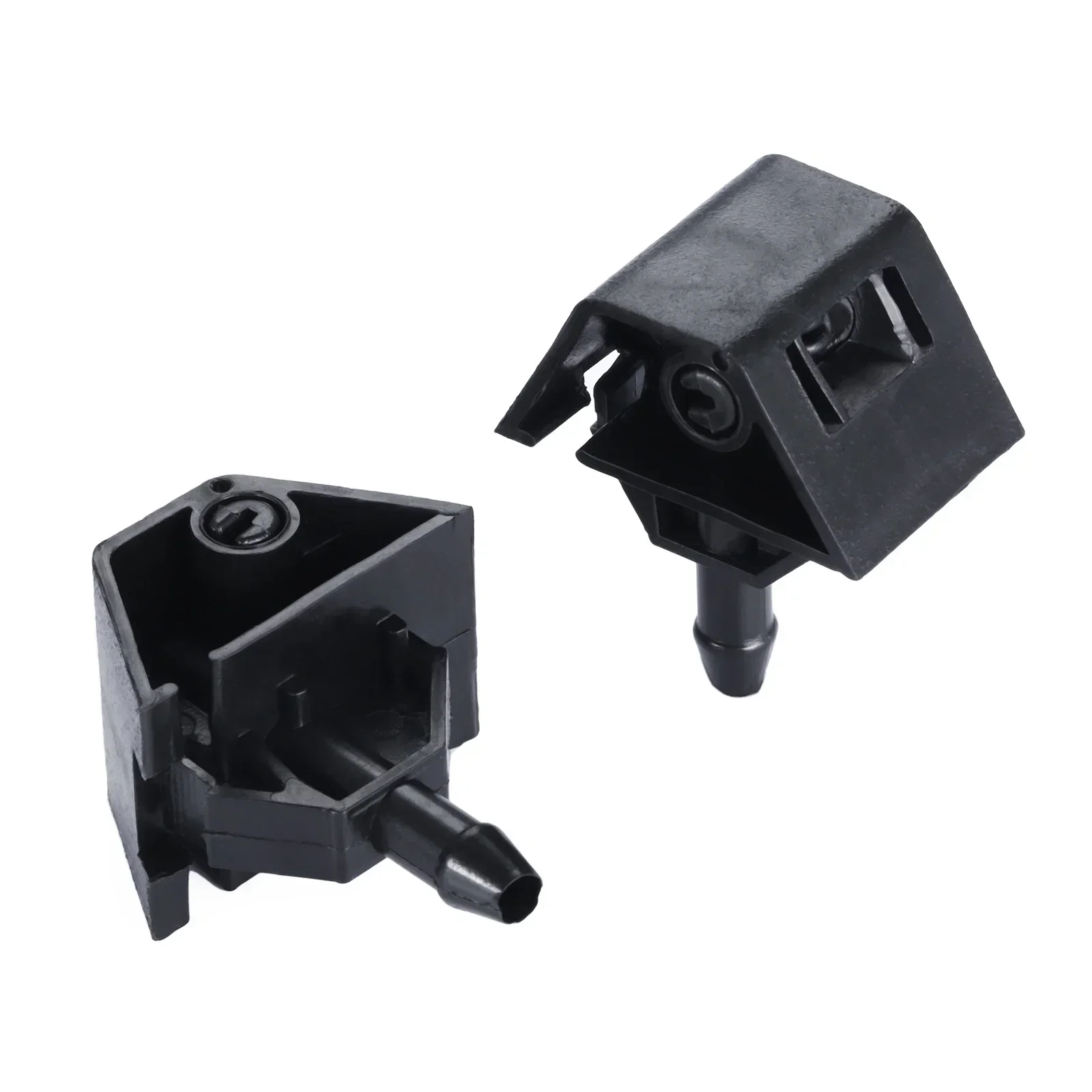 2 個車のフロントガラスウォッシャーワイパージェット水ノズル 28932JD000 日産キャシュカイ/キャシュカイ +2 J10 デュアリス/デュアリス +2 2007-2013