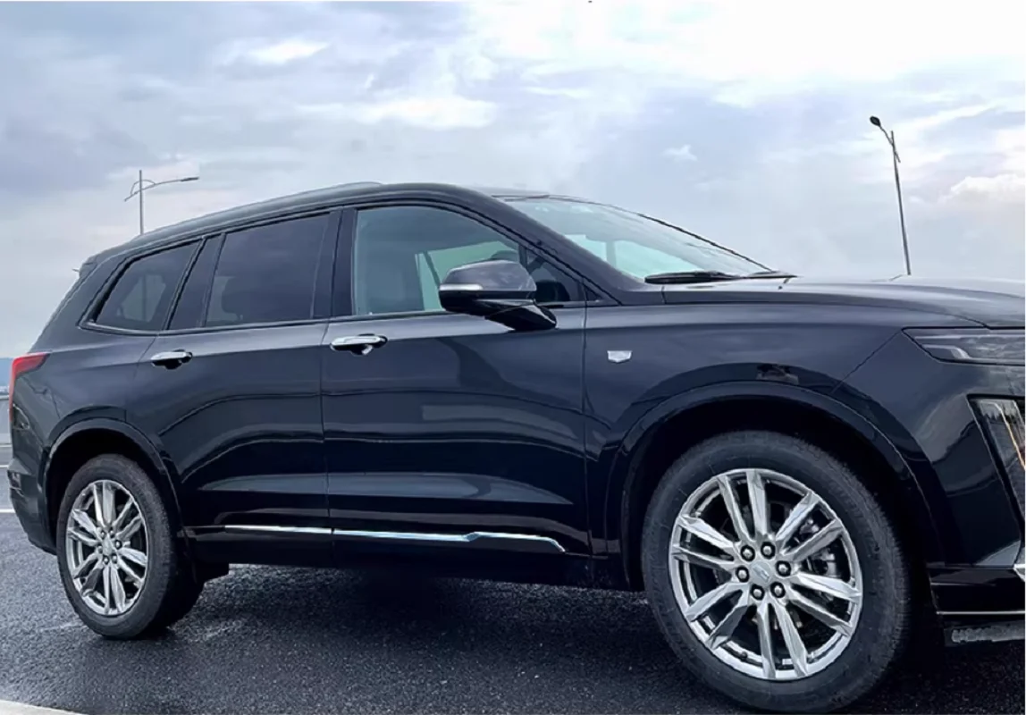 Cadillac xt6 2019-2024 специальная отделка окна из нержавеющей стали, защита от царапин и дверей, аксессуары для модификации предотвращения столкновений