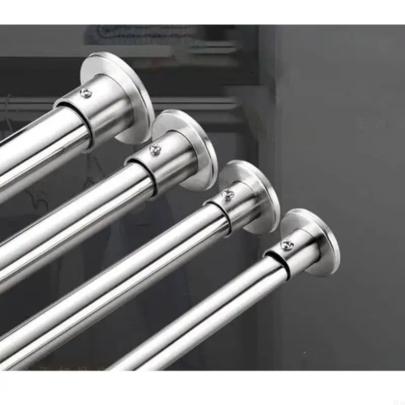 77JA 스테인리스 강관 브래킷 16-32mm Dia Tube 지원 옷장 교수형 레일로드 폴 소켓 엔드 홀드 용 좌석.
