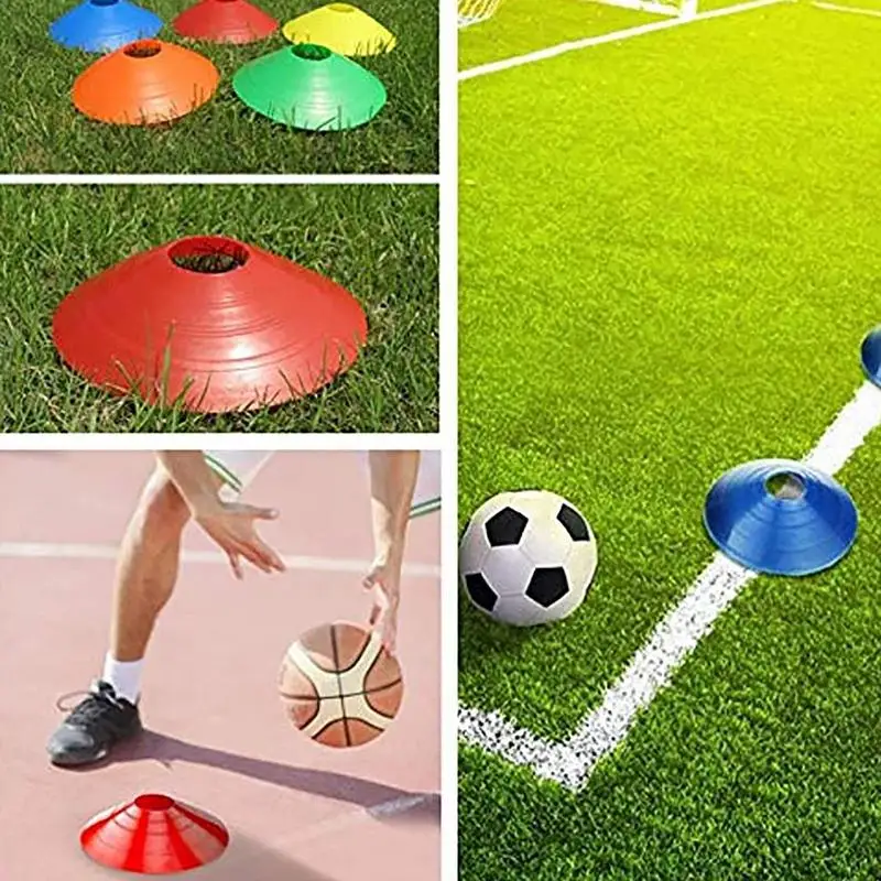 Football Discs Flexible Golf Training Discs Supplies Training Supplies Set 50pcs Round Discs With Storage Bag For Baseball