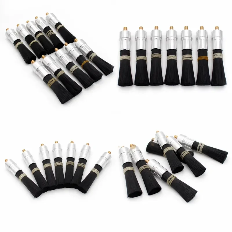 10PCS Round Oil Brush Chain Lubrication Nylon Oiler Escalator Automatic Oiling Brush M8 M10 Thread Guideway Maintenance Tool