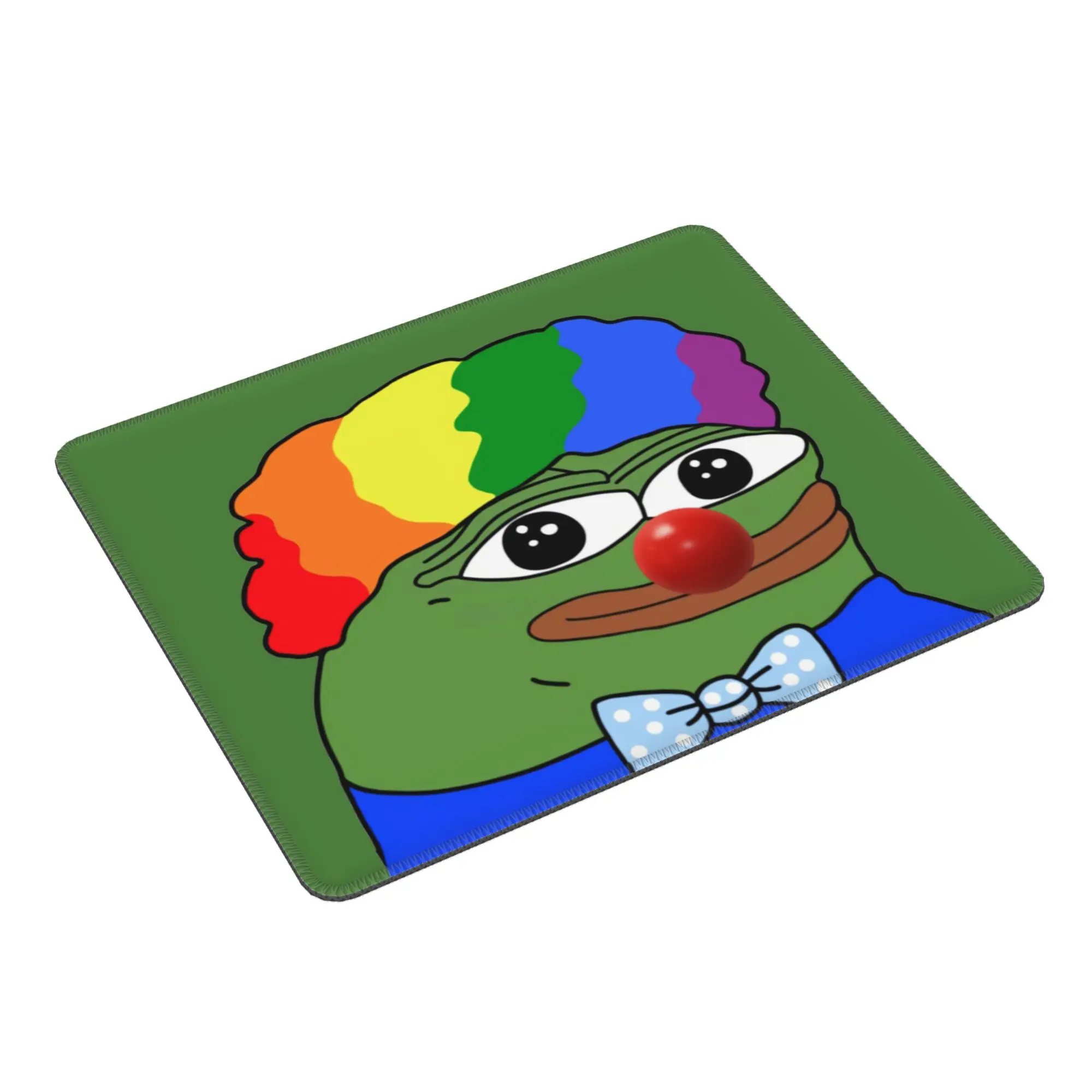 P-Pepe the Frog Clown Dank Meme Keyboard Table Mats Mousepad  Game Non-Slip Rubber Gamer Mouse pad