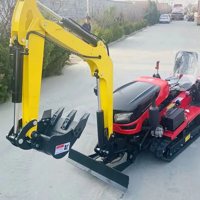 

Customized 35HP Diesel Micro Tiller Crawler Type Dry Land Cultivator Paddy Field Farming Equipment