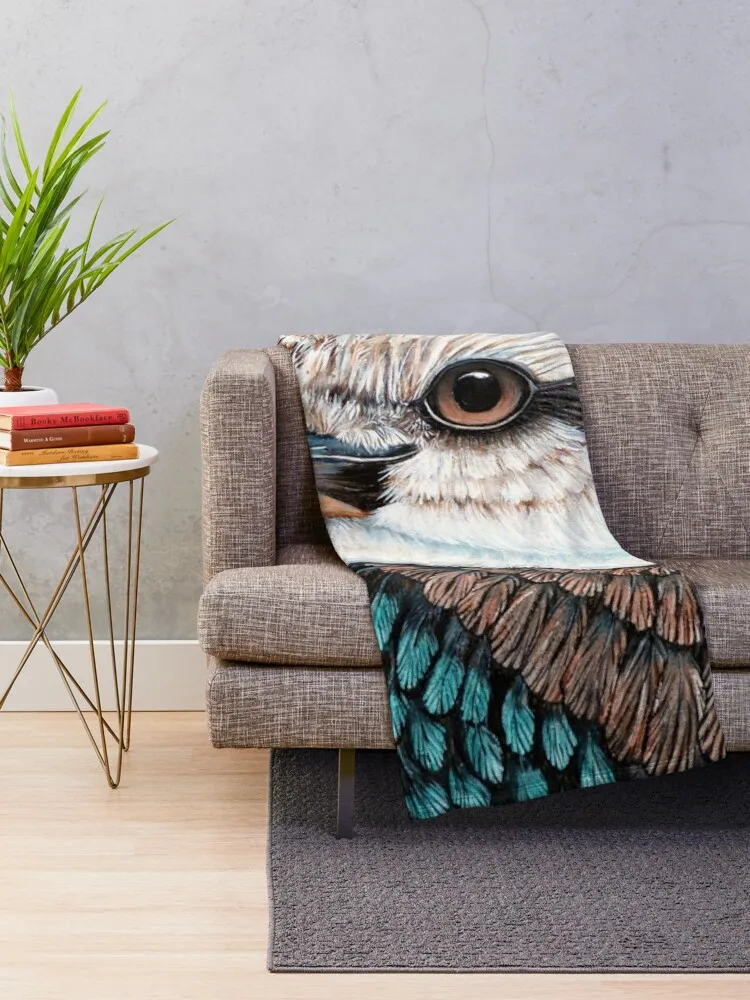 Kookaburra Throw Blanket Decorative Sofa for babies For Baby Blankets