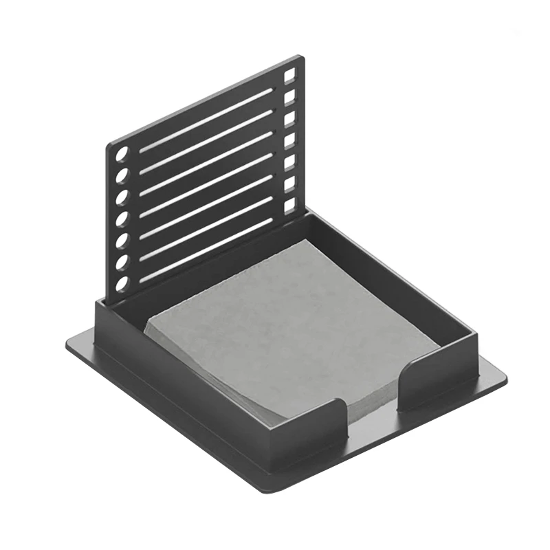 Sticky Note Dispenser Sticky Note Holder With Stencil Sticky Notes Template For Self-adhesive Notepad School Supplies