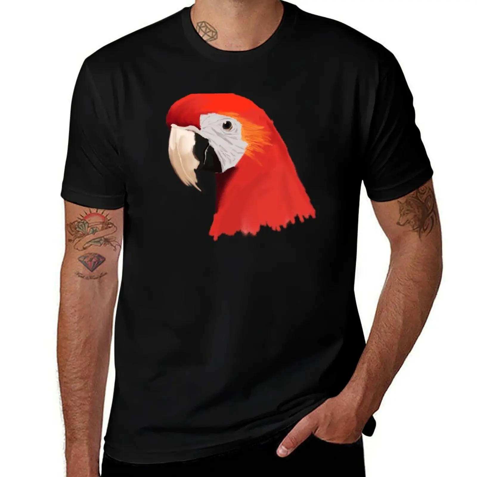 parrot T-Shirt Breathable Travel T-Shirt
