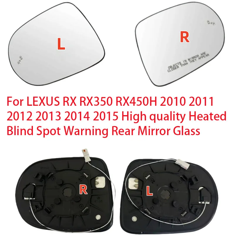 

Для LEXUS RX350 RX450H 2010 2011 2012 2013 2014 2015, высококачественное зеркало заднего вида с подогревом, предупреждение о слепой пятне