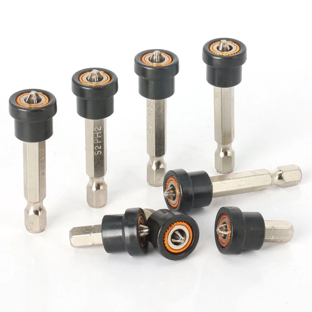 

25/50mm Magnetic Screwdriver Bit HolderCross-head Hex Shank For House Working Magnetic Screwdriver Bit Cross-head Power Tool