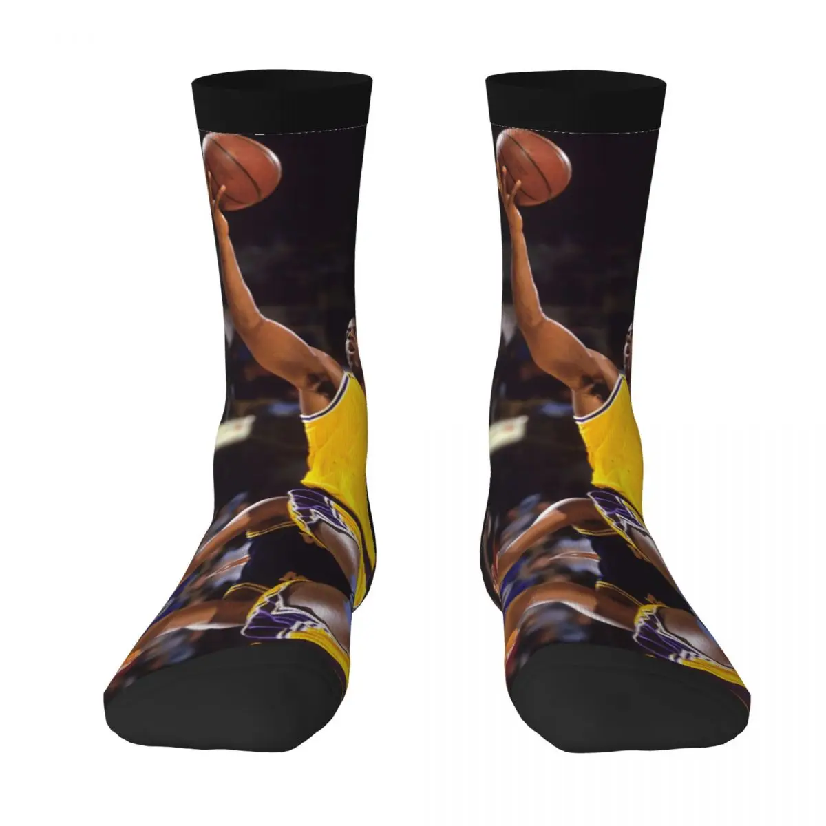 Magics And Johnsoner 2023 Basketball Stars (9) Cute The Best Buy Humor Graphic Contrast color Field pack Elastic Socks