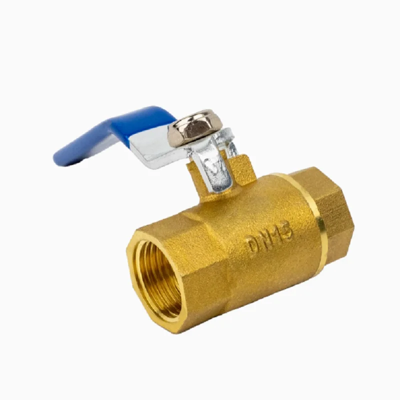 Wire buckle brass PN16 copper core two-piece double wire copper ball valve