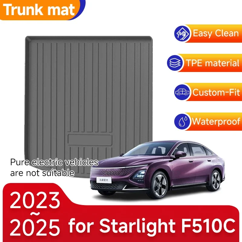 

Car Trunk Mat For Wuling Starlight F510C 2023 2024 2025 TPE Material Carpet Anti-scratch Liner Cushion TPE Storage Pad Car Tools